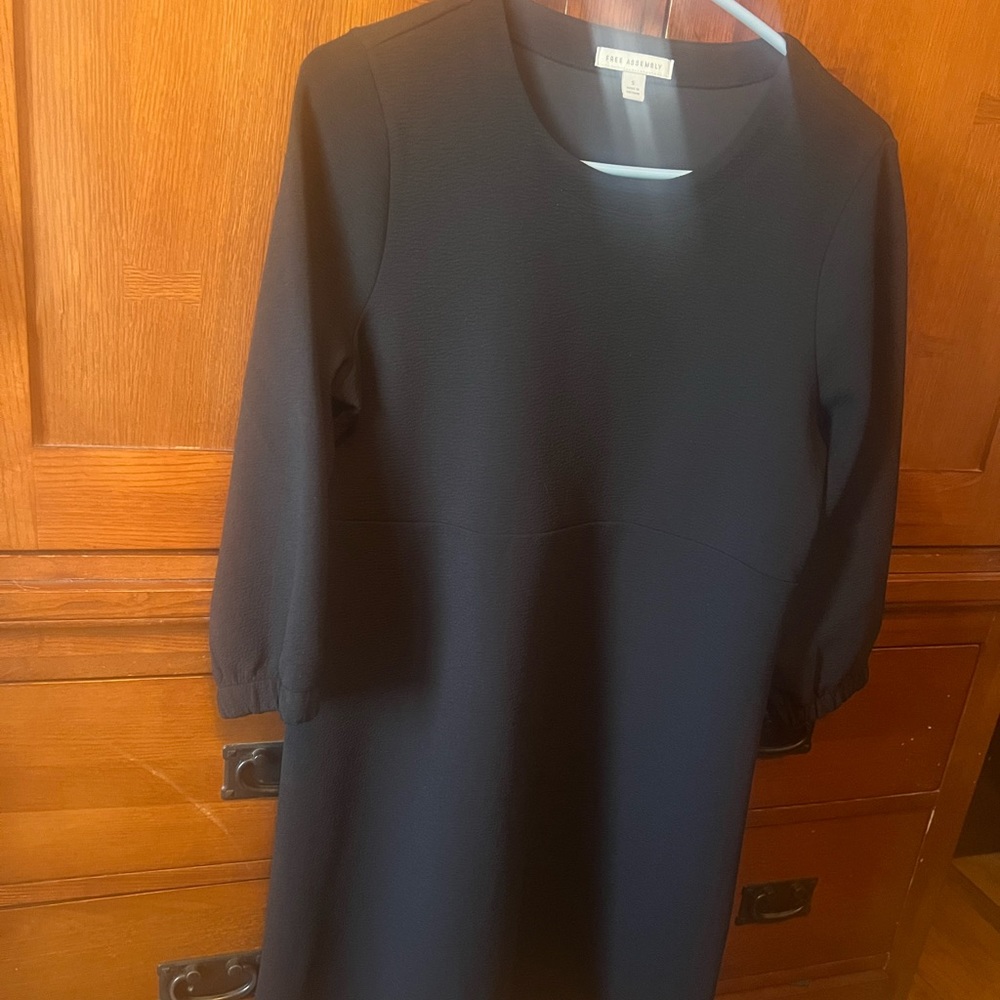 Black long sleeved dress
